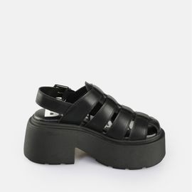 Sandales Compensées Buffalo Vicious Fisher Vegan Nappa