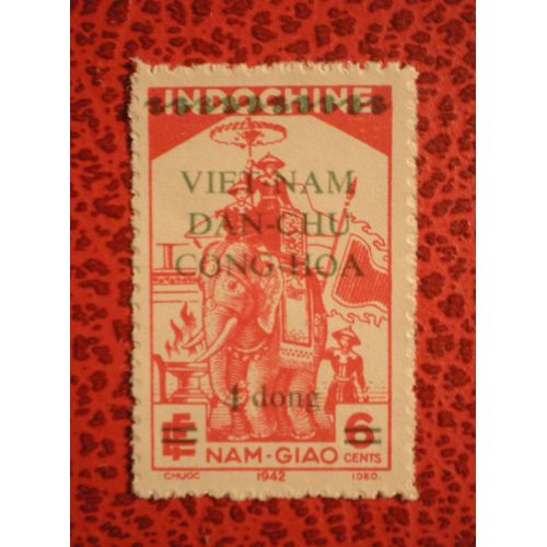 Timbre Neuf - Vietnam Du Nord - Viet-Nam - Timbre D'indochine Surchargé - Année 1946