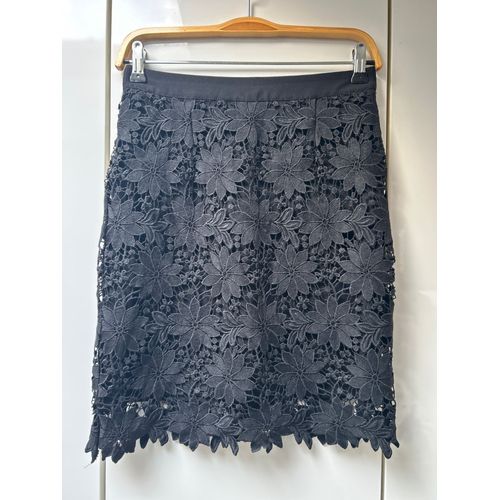 Jupe Noire Doublée Naf Naf - Taille 34