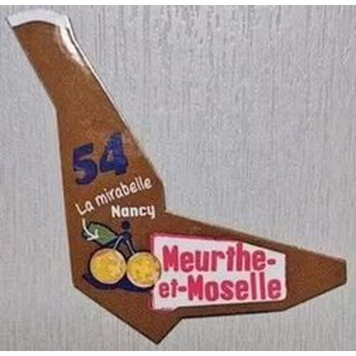 Magnet Depart'Aimant Le Gaulois Meurthe Et Moselle 54