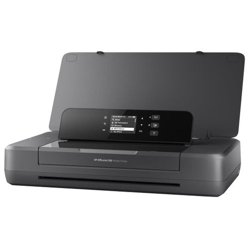 HP Officejet 200 Mobile Printer - Imprimante - couleur - jet d'encre - A4/Legal - 1200 x 1200 ppp - jusqu'à 20 ppm (mono) / jusqu'à 19 ppm (couleur) - capacité : 50 feuilles - USB 2.0, Wi-Fi