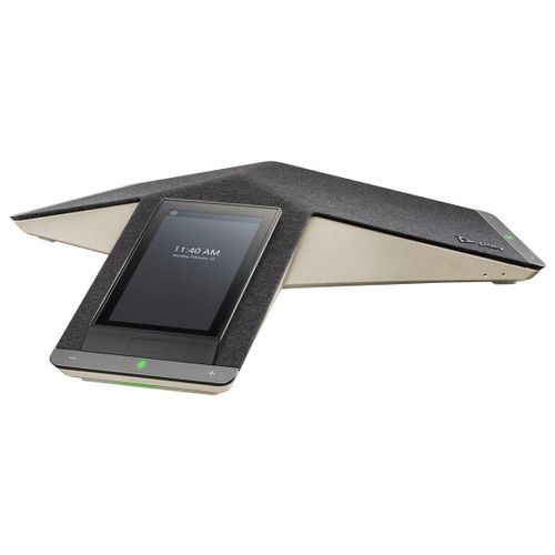 Poly Trio C60 NR - Pour Microsoft Teams - téléphone VoIP de conférence - avec Interface Bluetooth - IEEE 802.11a/b/g/n (Wi-Fi) / Bluetooth 4.2 - à 5 voies capacité d'appel - SIP, SRTP, SDP - 3...
