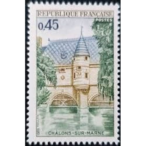 42ème Congrès National De La Fédération Des Sociétés Philatéliques Françaises À Châlons Sur Marne Année 1969 N° 1602 Yvert Et Tellier Luxe