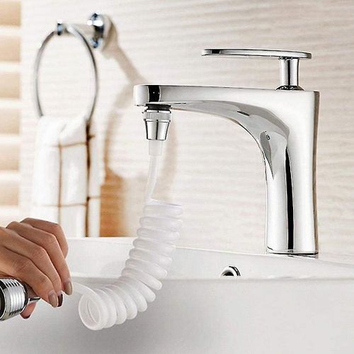 Tête de pulvérisation rotative à 360° pour robinet de cuisine, économiseur d'eau et rallonge