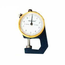 Testeur d'épaisseur à tête plate 0-10 mm, cadran 0,1 mm, micromètre mécanique