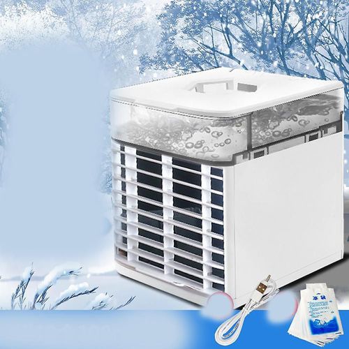 Mini climatiseur mobile, refroidisseur d'air portable - Idéal pour la maison, le bureau et les voyages