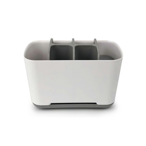 Porte-brosse à dents électrique amovible en plastique, avec base antidérapante (18 x 9,3 x 13,2 cm)