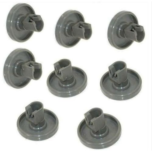 Roulettes pour lave-vaisselle ¿ 8 roulettes pour panier inférieur ¿ Faure, Zanussi, AEG, Electrolux, Ikea Diamètre 25 mm