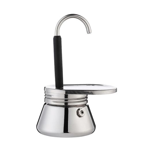 Cafetière Expresso À Poser Sur La Cuisinière, Cafetière Moka À Bec Unique En Acier Inoxydable, Cafetière Portable Légère De Grande Capacité De Style Italien Pour L'extérieur