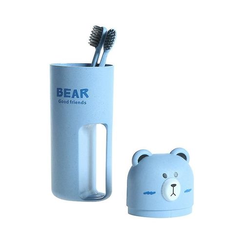 Porte-brosse à dents de voyage et ensemble de brosses à dents, porte-gobelet à brosse à dents portable