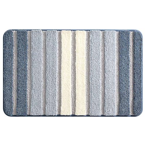 Tapis De Bain Antidérapant, Extra Doux, Lavable En Machine, 50 X 80 Cm, Bleu