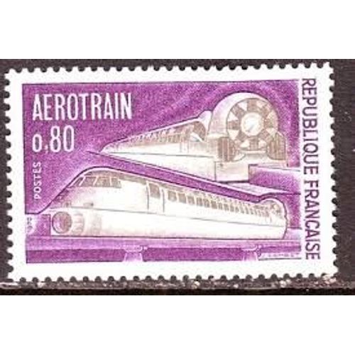 Aérotrain Année 1970 N° 1631 Yvert Et Tellier Luxe