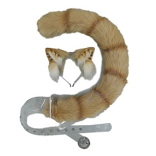 Costume De Fête Animé Pour Chat, Oreilles De Chat, Queue De Renard, 80 Cm, Cadeau Pour Enfants (Queue D'oreille De Chat)