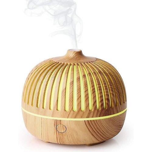 Diffuseur d'huiles essentielles électrique USB 180 ml, mini humidificateur pour maison, bureau, chambre, arrêt automatique, 7 couleurs de lumière, silencieux