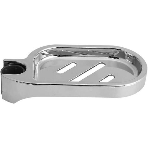 Porte-savon, porte-savon ABS pour salle de bain, argent
