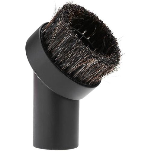 Brosse ronde en crin de cheval pour aspirateur, accessoire pour brosse, 1 pièce, brosse à cheveux, brosse de nettoyage pour sol, 32 mm