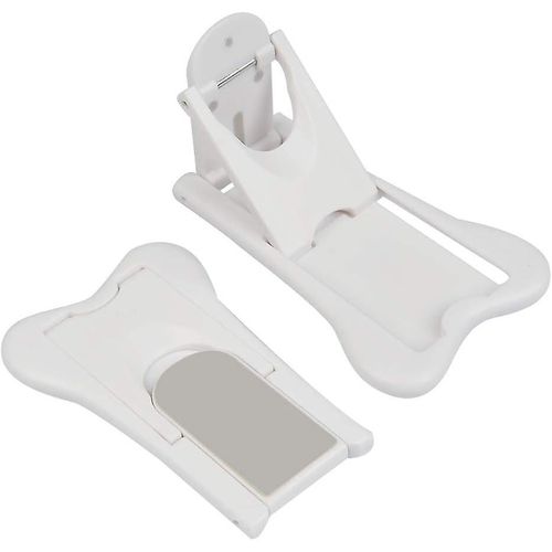 Lot de 2 butées de porte coulissante, butée de fenêtre de sécurité pour bébé, serrures de sécurité pour placard, butée de fenêtre sans perçage