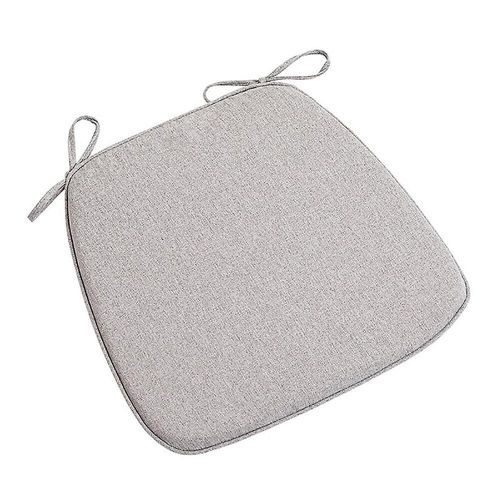 Lot De 2 Coussins De Chaise Avec Attaches, Confortables, Lavables Et Antidérapants, Parfaits Pour La Décoration De La Maison Et Du Jardin (40 X 42 Cm)