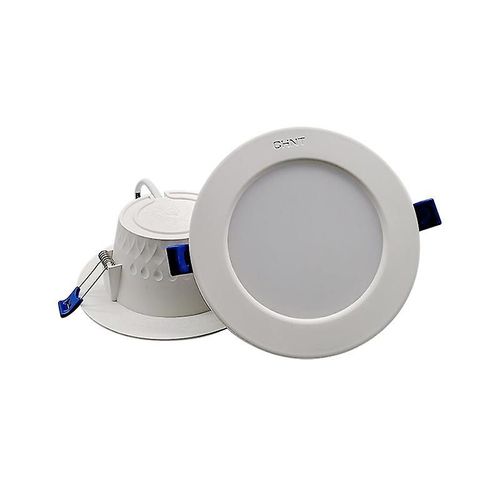 Lot De 4 Mini Spots Led Encastrables Plats En Aluminium Pour Salle De Bain Et Salon, Blanc Chaud, 9,5 X 3,2 Cm