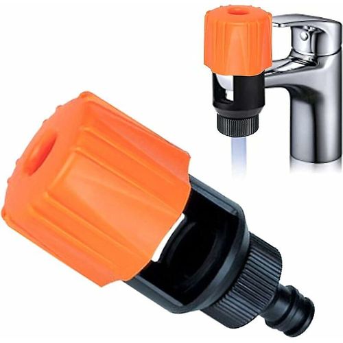 Adaptateur universel pour robinet de cuisine/salle de bain vers tuyau d'arrosage, 1 pièce