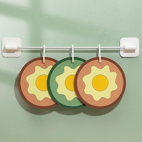 Sets De Table Isolants Thermiques, Antidérapants, En Silicone, Multi-Usages, Grands, 3 Paquets