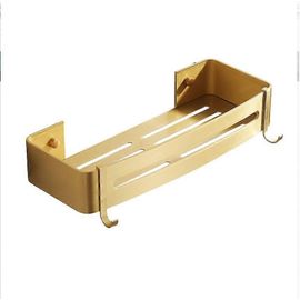 Étagère de salle de bain, rangement de douche, sans vis, autocollante, en aluminium, à suspendre au mur, sans désordre, pour salle de bain et cuisine