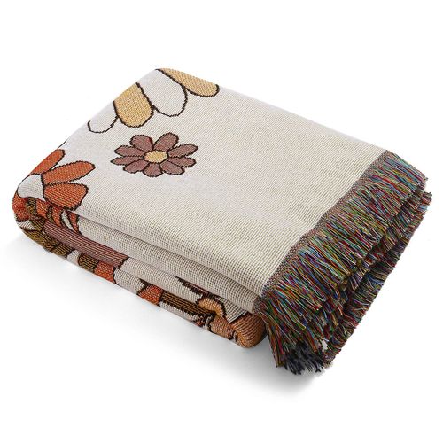 Couverture Confortable De Haute Qualité, 160 X 130 Cm, Douce Et Jolie, Idéale Pour Un Canapé Ou Un Lit.