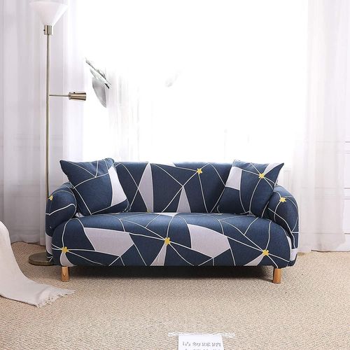 Housse De Canapé 3 Places (Convient Aux Canapés De 190 À 230 Cm) Housse De Canapé Extensible Et Réglable Housse De Canapé Imprimée