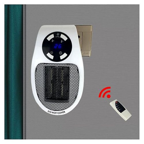 Mini radiateur soufflant électrique puissant 500 W, réglable et économique, pour salle de bain, salon, bureau