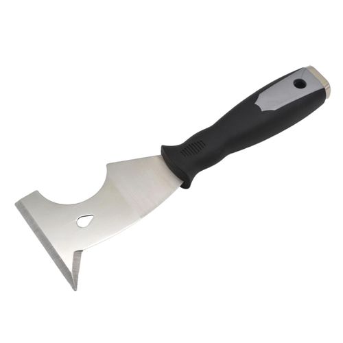 Grattoir à peinture en acier inoxydable 7 en 1 9 en 1, couteau à mastic, outil de retrait de calfeutrage, outil de peintre pour