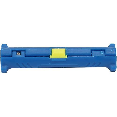 Stylo à dénuder les câbles coaxiaux électriques multifonctions, coupe-fil rotatif, gamme de coupe-fils (bleu)