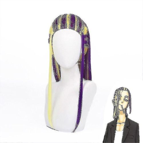 Perruque Longue Wakasa Imaushi Waka, Costume De Cosplay Tokyo Revengers Heat