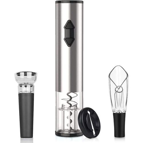 Décapsuleur Électrique, Tire-Bouchon, Décapsuleur Automatique, Tire-Bouchon, Décapsuleur, Avec Bouchon, Coupe-Capsule, Bec Verseur Pour La Cuisine