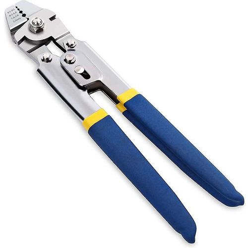 Pince à sertir pour câbles métalliques, pour sertir des lignes de pêche jusqu'à 2,2 mm, outil de sertissage robuste en acier inoxydable, 1 pièce