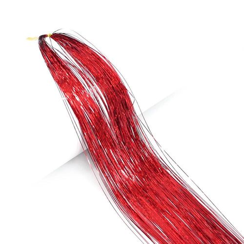 Kit De Guirlandes Avec Outils Pour Cheveux De Fée, Guirlandes Résistantes À La Chaleur, Scintillantes Et Brillantes, Extensions De Cheveux Colorées