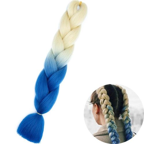 Extensions De Tresses Synthétiques Jumbo De 61 Cm, Fibres Résistantes À La Chaleur, En Vrac, Pour Femmes Noires