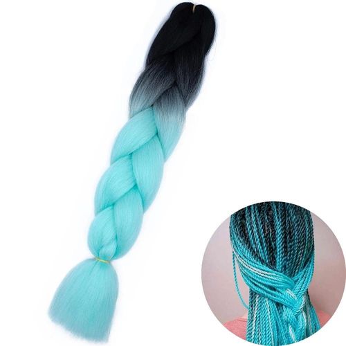 Extensions De Tresses Synthétiques Jumbo De 61 Cm, Fibres Résistantes À La Chaleur, En Vrac, Pour Femmes Noires