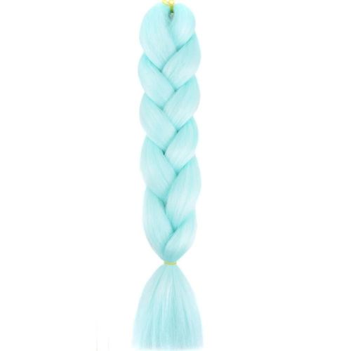 Extensions De Tresses Jumbo Box De 24 Pouces, Tresses Synthétiques À Faire Soi-Même Pour Enfants, Rose, Violet, Jaune, Gris