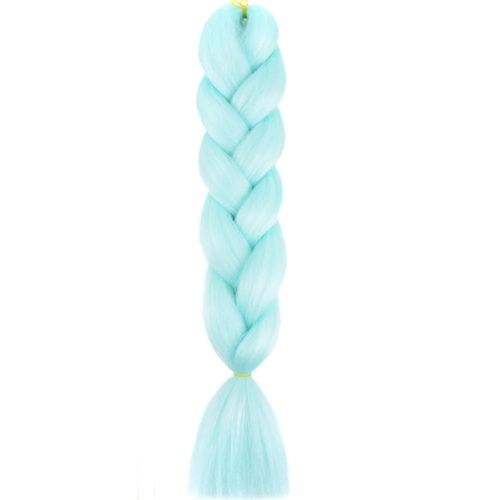 Extensions De Tresses Jumbo Box De 24 Pouces, Tresses Synthétiques À Faire Soi-Même Pour Enfants, Rose, Violet, Jaune, Gris