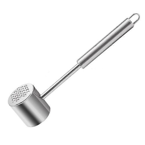 Maillet À Viande - Attendrisseur À Viande - 27*5*5,5 Cm - Acier Inoxydable - Batteur À Viande - Maillet À Viande Professionnel - Ustensiles De Cuisine - Accessoires Pour Barbecue - Ergonom