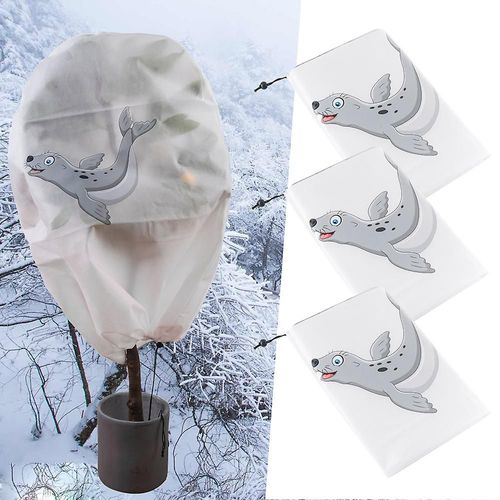 Housse de protection pour plantes d'hiver, housse d'hivernage pour plantes, housse de protection contre le gel, sac de protection extérieur, housse de protection chaude antigel