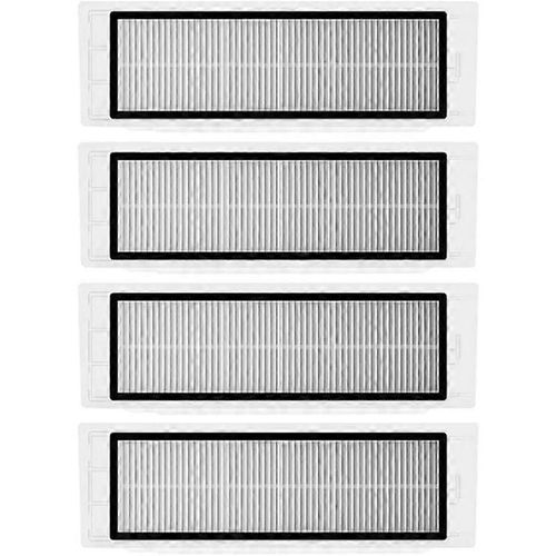Lot de 4 filtres Hepa pour aspirateur Xiaomi Roborock S6 S5 MAX S60 S65 S5 S50 S55 E25 E35