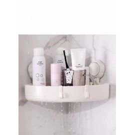 Étagère de douche à ventouse sans perçage, étagère amovible pour salle de bain, cuisine, chambre à coucher, salon, panier de rangement