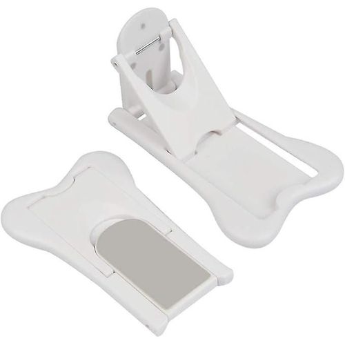 Lot de 2 butées de porte coulissante, butée de fenêtre de sécurité pour bébé, serrures de sécurité pour placard, butée de fenêtre sans perçage