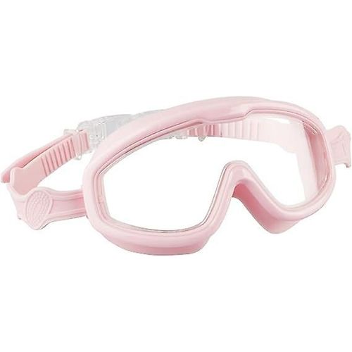 1 Paire De Lunettes De Natation Pour Enfants, Anti-Buée Pour Garçons Et Filles, Verres Transparents Étanches, Adaptées Aux Enfants De 3 À 12 Ans, Rose