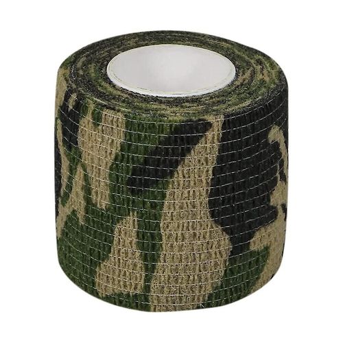 Lot De 6 Rouleaux De Ruban Adhésif Camouflage Cohésif, 5 M X 4,5 Cm
