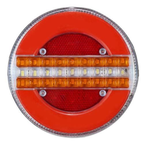 24v 49 Led Dynamique Led Remorque Camion Feu Arrière Feu D'arrêt Drl Débit Clignotant Lampe Lumière Stroboscopique Pour Voiture Bateau Caravane