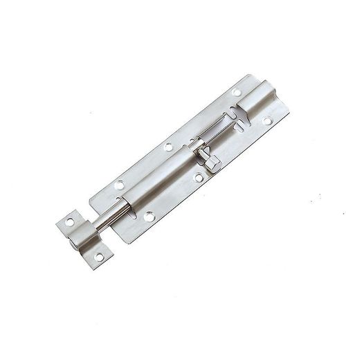 Serrures de porte, lot de 2 serrures en soie en acier inoxydable pour salle de bain, toilettes, chambre à coucher, fenêtre, meubles pour animaux de compagnie, 4 pouces