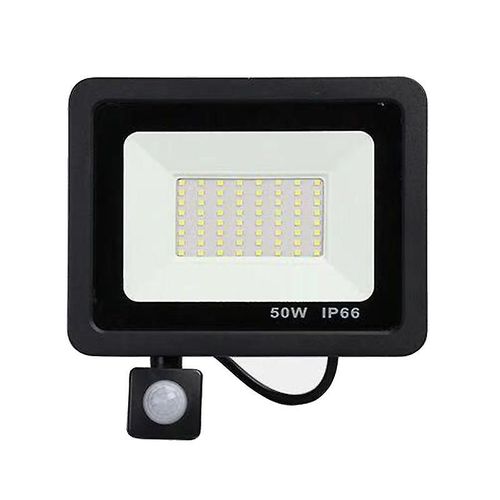 Projecteur Led D'extérieur Avec Détecteur De Mouvement 50 W, Étanche Ip66, Pour Jardin, Garage Et Cour