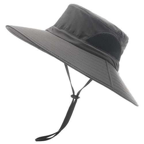 Chapeau De Soleil À Large Bord Pour Homme, Pliable, Imperméable, Protection Uv, Idéal Pour L'été, L'automne, Les Vacances, L'alpinisme, Les Voyages, La Pêche